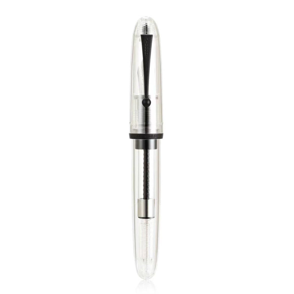 Jinhao 9019 Fountain Pen Dadao Series Ivory White #8 Heartbeat Fine Nib Large Converter Smooth Writing Instrument