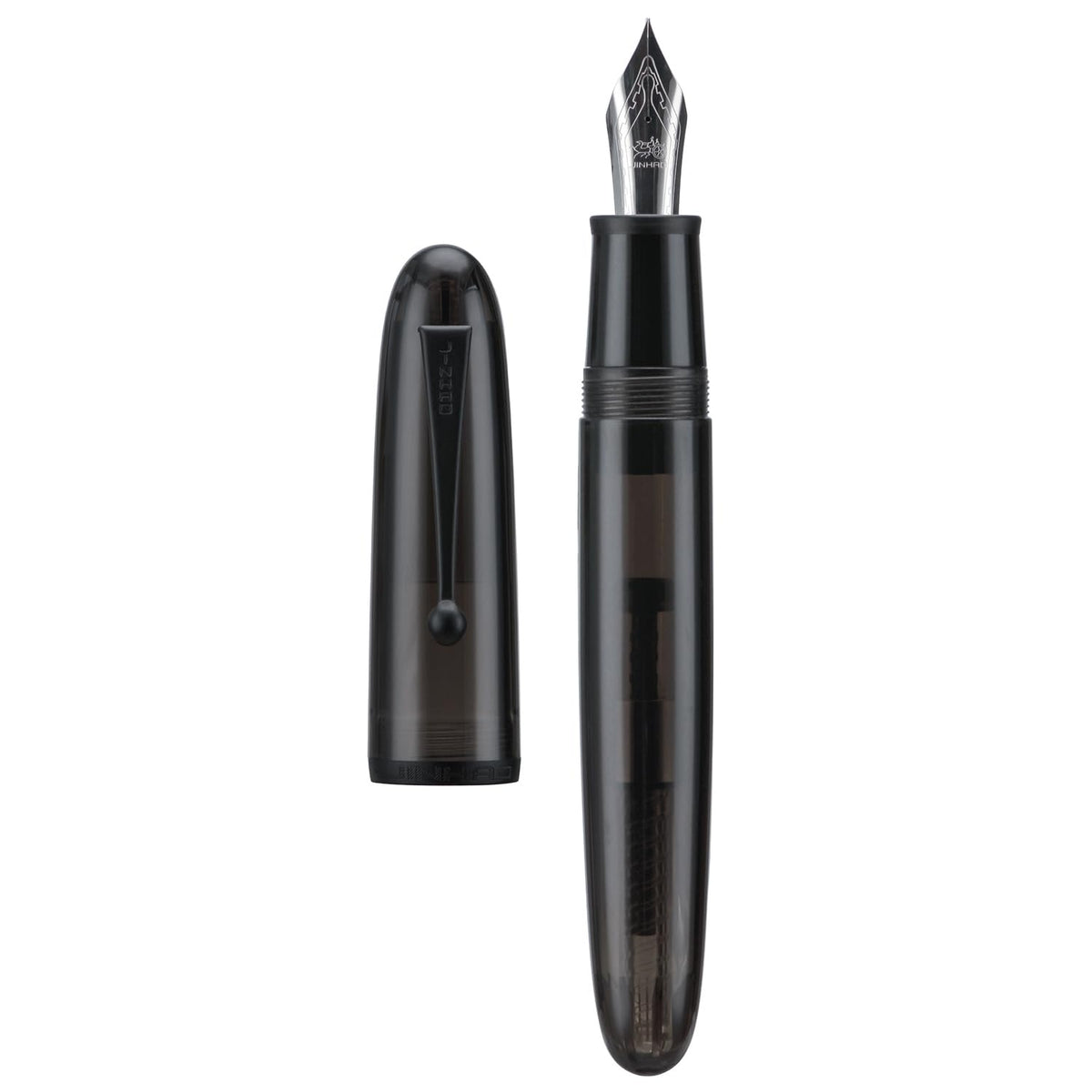 Jinhao 9019 Fountain Pen Dadao Series Ivory White #8 Heartbeat Fine Nib Large Converter Smooth Writing Instrument