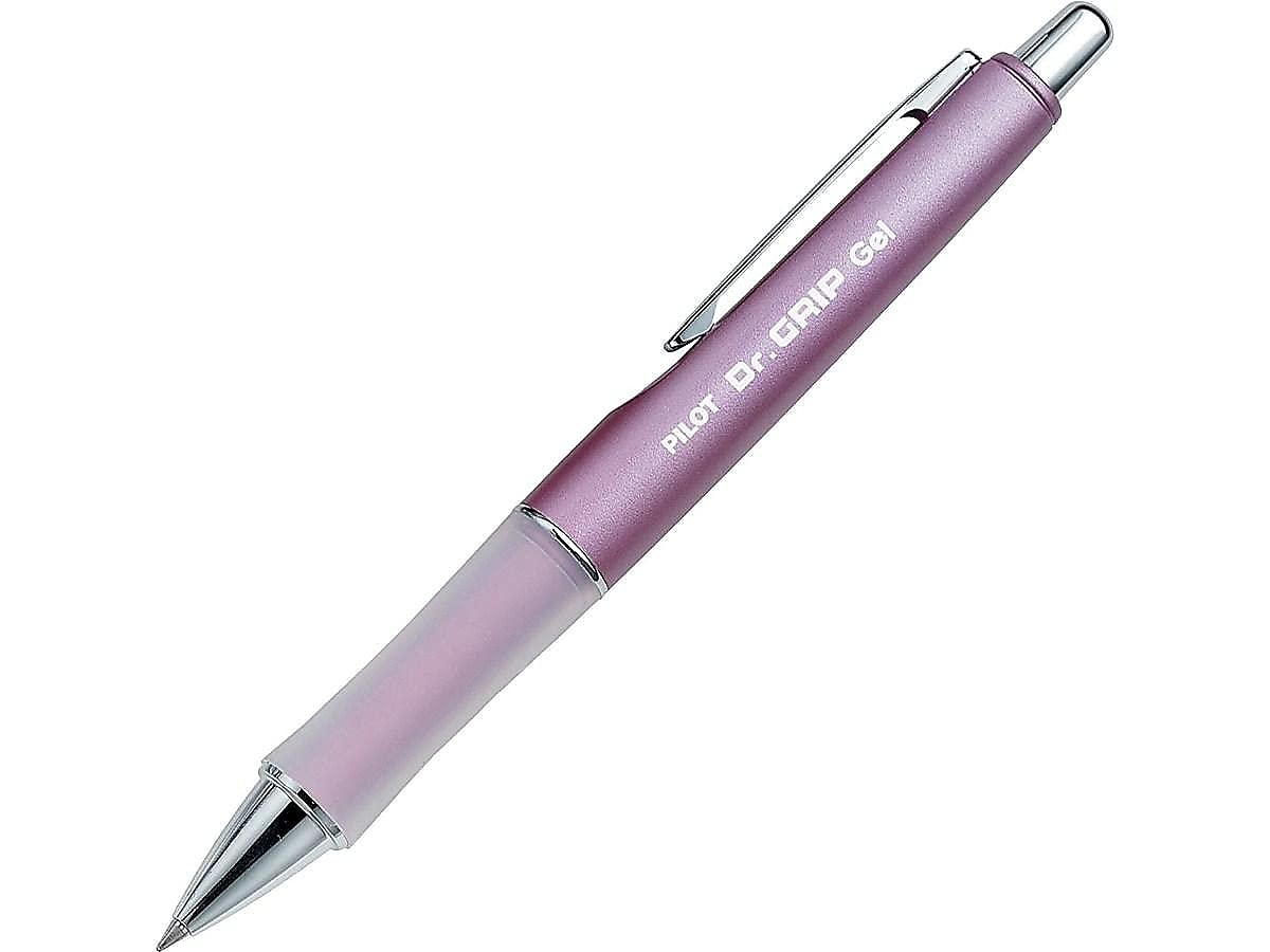 Pilot Dr. Grip Limited Refillable & Retractable Gel Pen, Black, Single Pen
