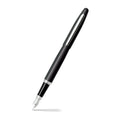 Sheaffer VFM Matte Black Fountain Pen with Chrome Trim and Fine Nib
