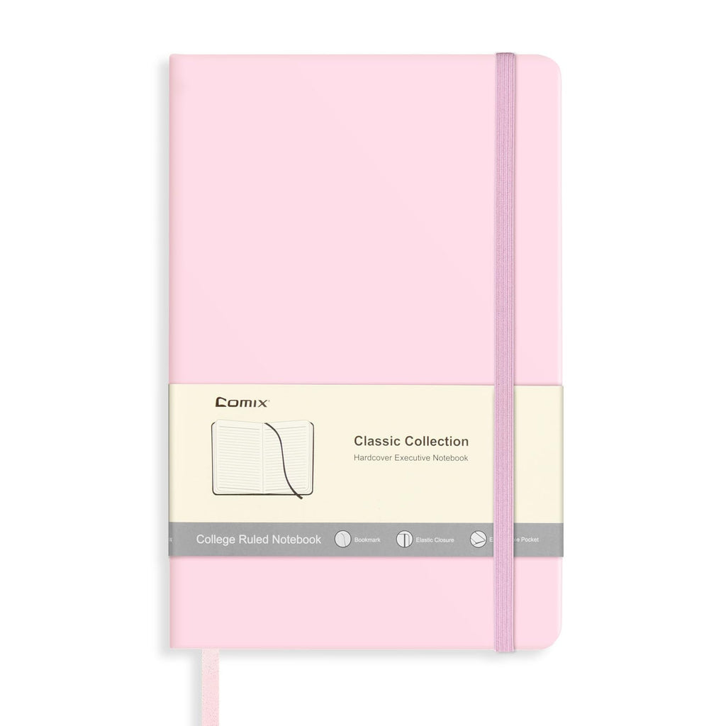 Comix 8 Pack Lined Journal Notebooks for Work, 240 Pages, 5.5"x8.3"