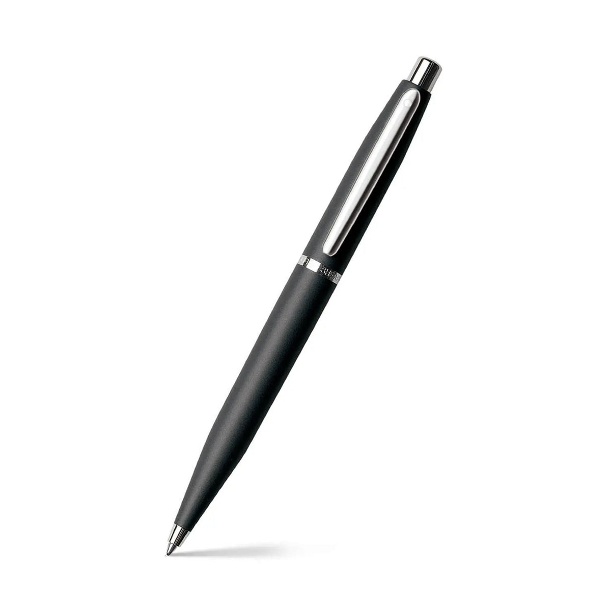 Sheaffer VFM Matte Black Fountain Pen with Chrome Trim and Fine Nib