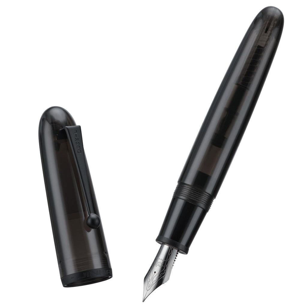Jinhao 9019 Fountain Pen Dadao Series Ivory White #8 Heartbeat Fine Nib Large Converter Smooth Writing Instrument