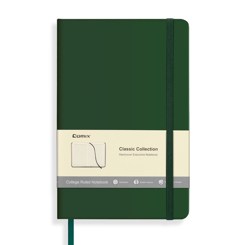 Comix 8 Pack Lined Journal Notebooks for Work, 240 Pages, 5.5"x8.3"