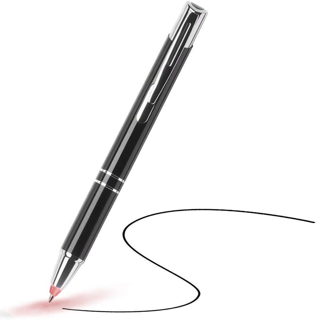 Lighted Tip Pen Flashlight Ballpoint Pens for Dark Writing -2PK- Red Light