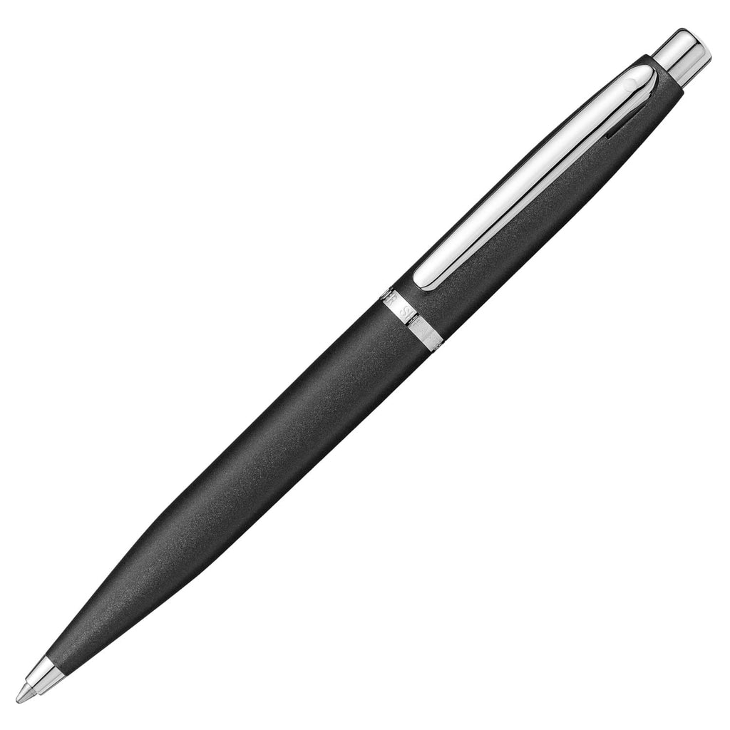 Sheaffer VFM Matte Black Fountain Pen with Chrome Trim and Fine Nib