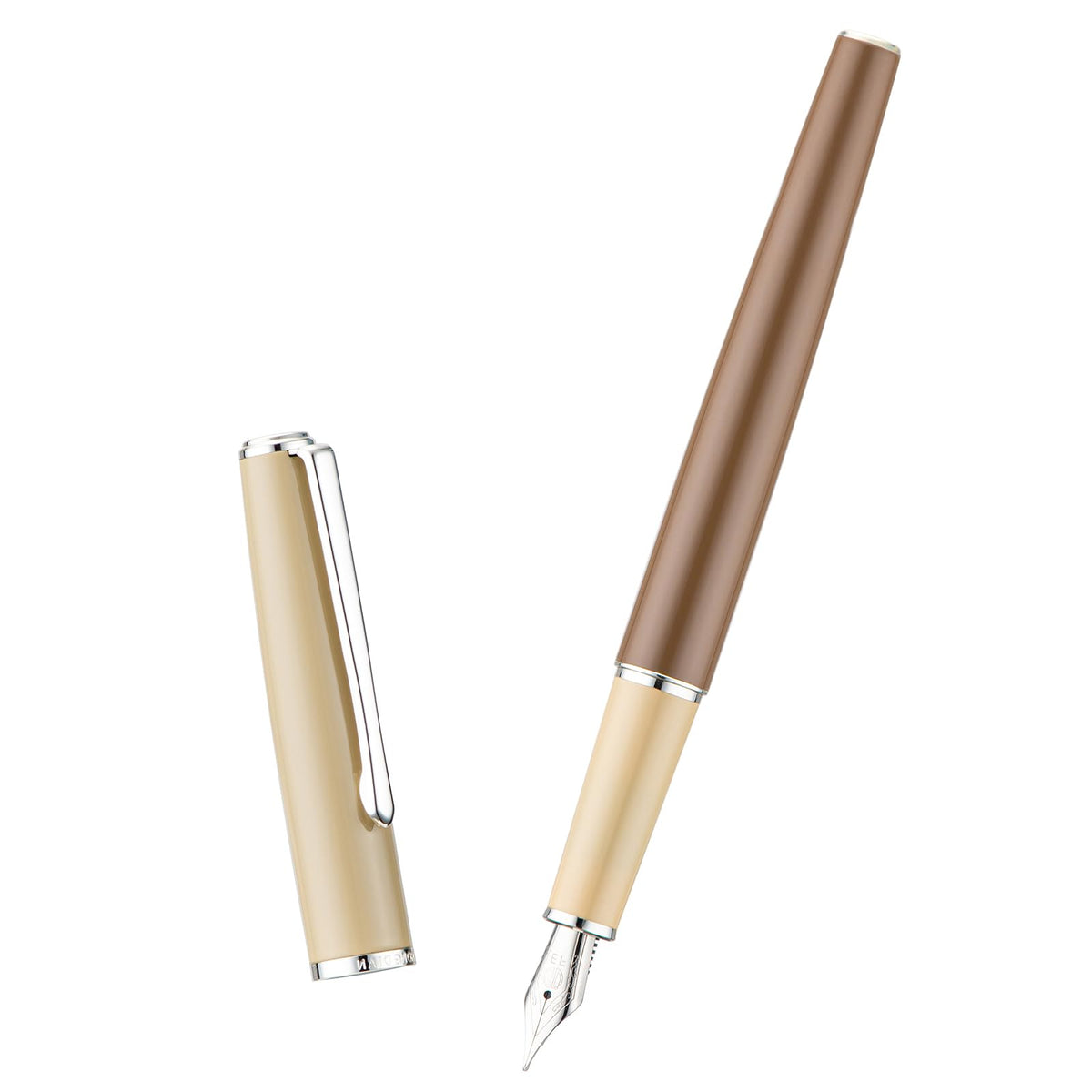 Hongdian 920S Fountain Pen Grass Green Metal Pen, Iridium M Nib Classic Pen with Ink Converter
