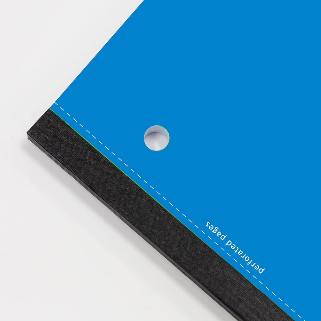 BAZIC PRODUCTS 1-Subject Wireless Notebook, Wide-Ruled, 80 Sheets, 6 Titles