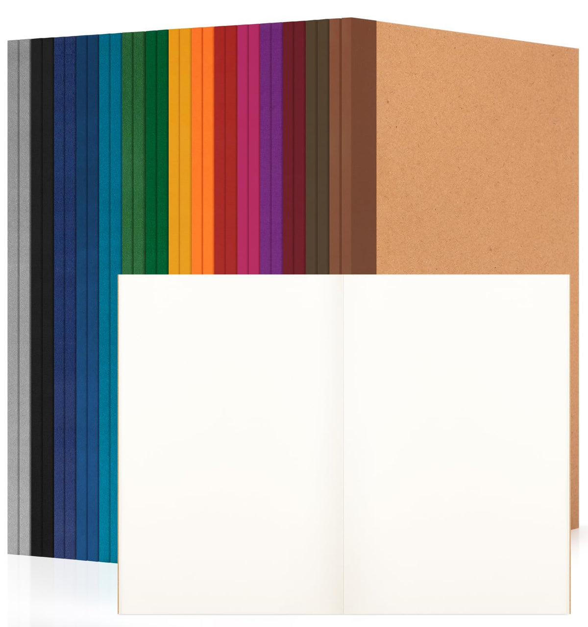 30Pack Lined Notebook Journals Bulk, A5 College Ruled Composition Notebook