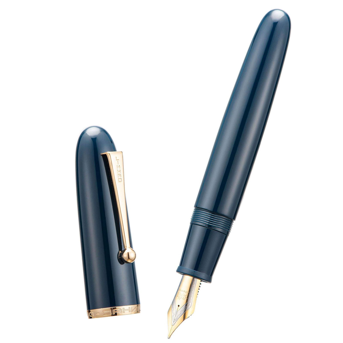 Jinhao 9019 Fountain Pen Dadao Series Ivory White #8 Heartbeat Fine Nib Large Converter Smooth Writing Instrument
