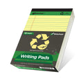 KAISA Legal Note pads 8.5 x 11，12pads 600 Sheets note pads office supplies Recycled Paper 8.5 x 11 Wide Ruled 50 sheets Premium Thick Paper Hard Back Notepads 8-1/2"x 11-3/4" Writing Tablet Canary For Office Supplies (Pack of 12)