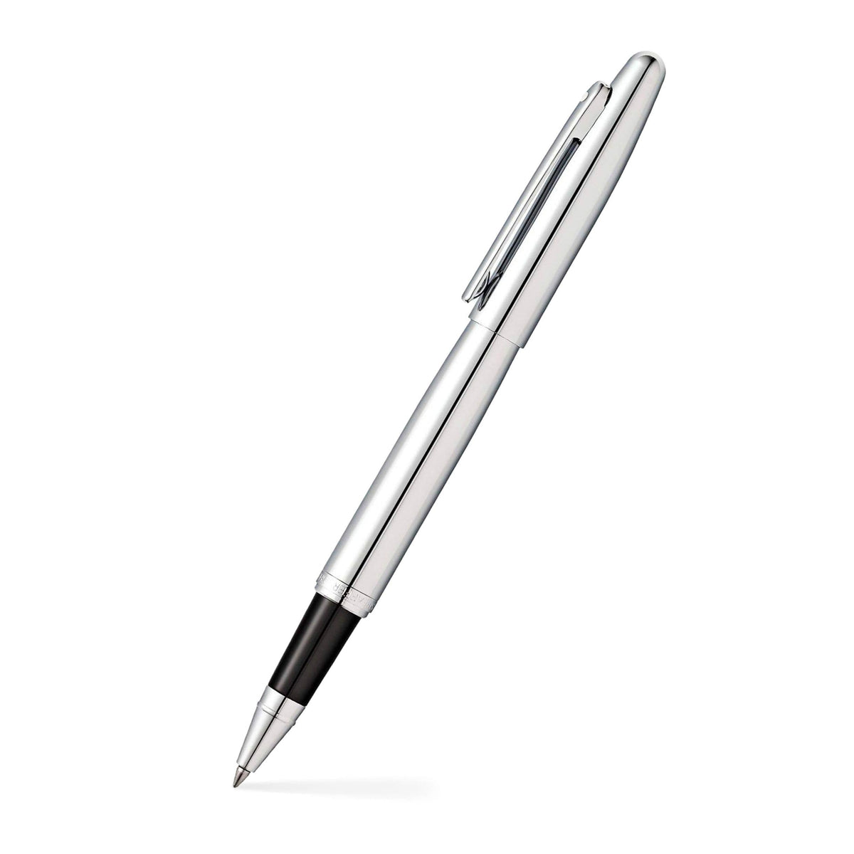 Sheaffer VFM Matte Black Fountain Pen with Chrome Trim and Fine Nib