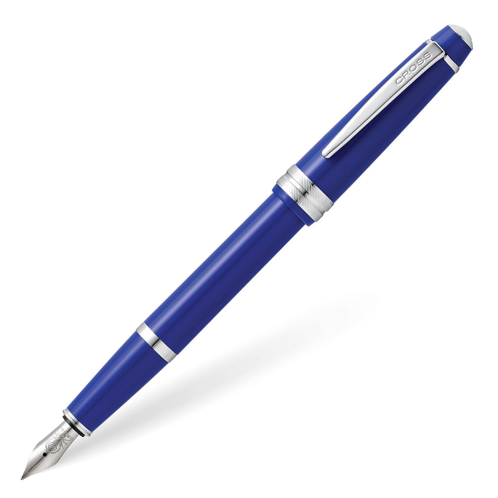 Cross Bailey Light Polished White Resin Fountain Pen, Fine Nib