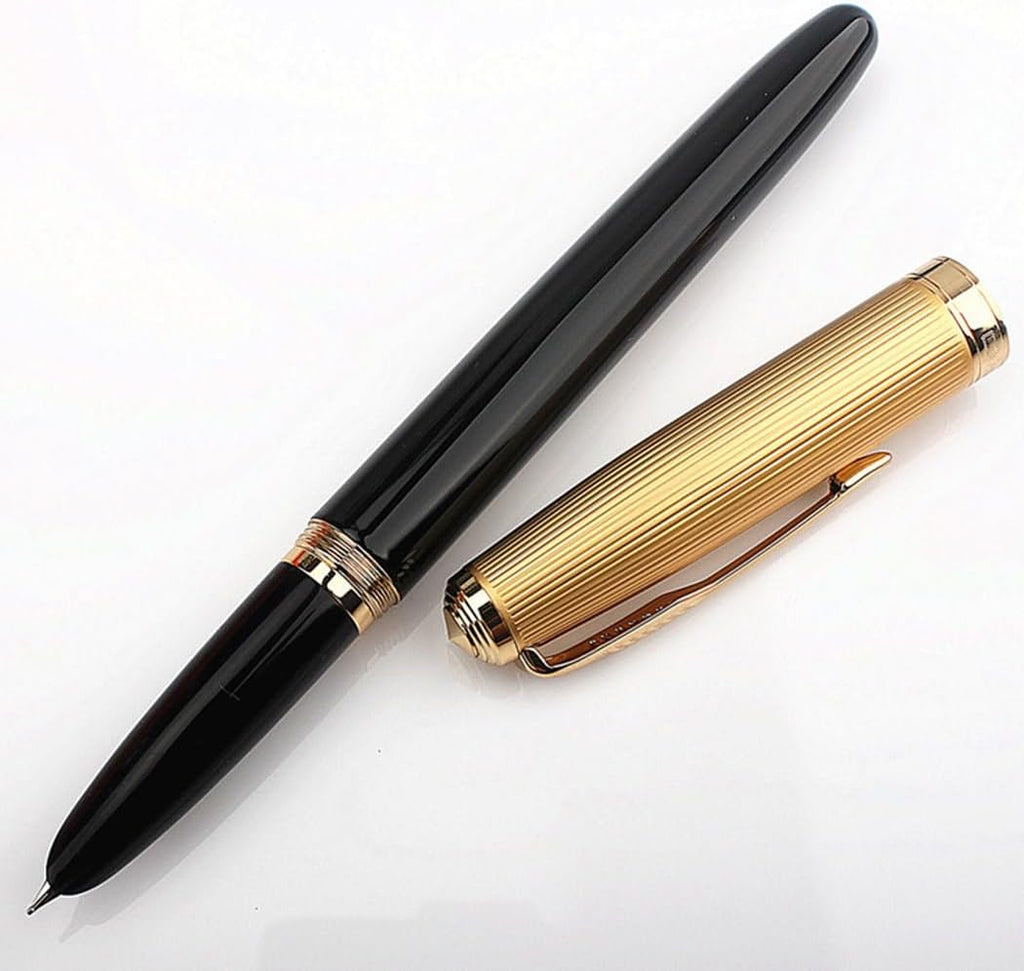 Jinhao 85 Fountain Pen Extra Fine Nib 0.38mm(Black)