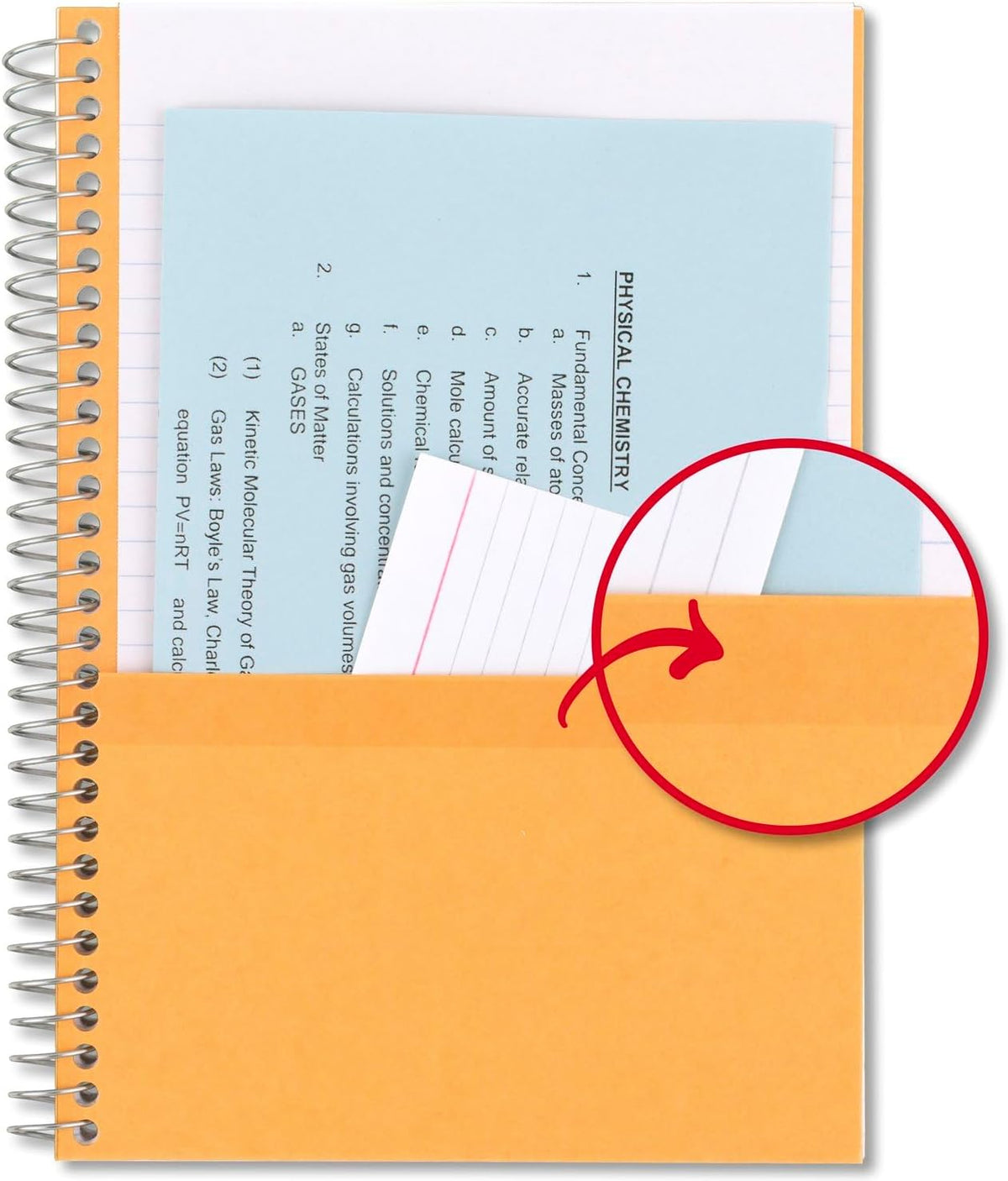 Five Star Spiral Notebooks, 12 Pack, 1 Subject, College Ruled Paper, 7" x 4 -/8", Personal Size, 80 Sheets, Purple, Orange, Green, Blue, Gray, Black (450048B-ECM)