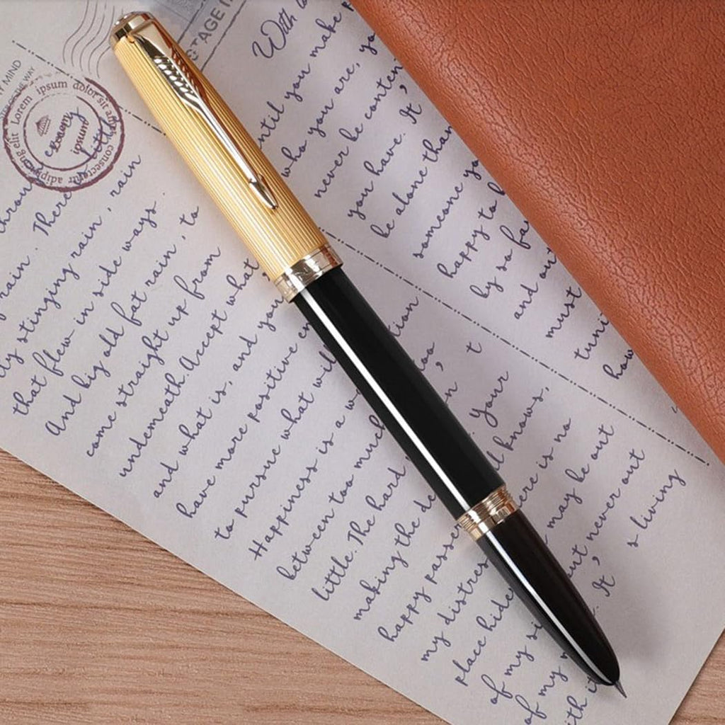 Jinhao 85 Fountain Pen Extra Fine Nib 0.38mm(Black)