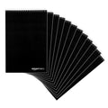 Amazon Basics Steno Notebooks, Gregg Rule, Green Paper for Notes, 80 Sheets, 6" x 9", 12-Pack
