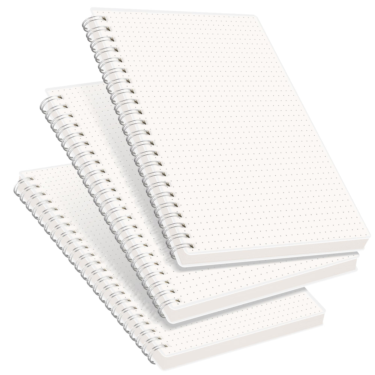 RETTACY Graph Grid Paper Notebook, 160 Pages per Pack, B5 (7.6'' × 10'')