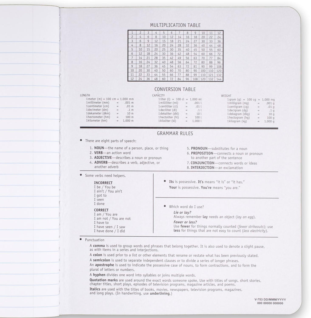 Mead Composition Notebook, Wide Ruled 7.5" x 9.75" Paper, 100 Sheets, Assorted Colors, 6 Pack (950054-ECM)