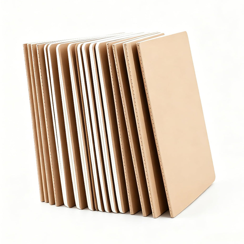 Wotion Lined Notebook 16 Pack, A5 Journals to Write in for Travel, 60 Pages/30 Sheets, 8.3" x 5.5", Thick Paper Notebooks for Students Office Women Men, Travel Journal Diary Planner Set