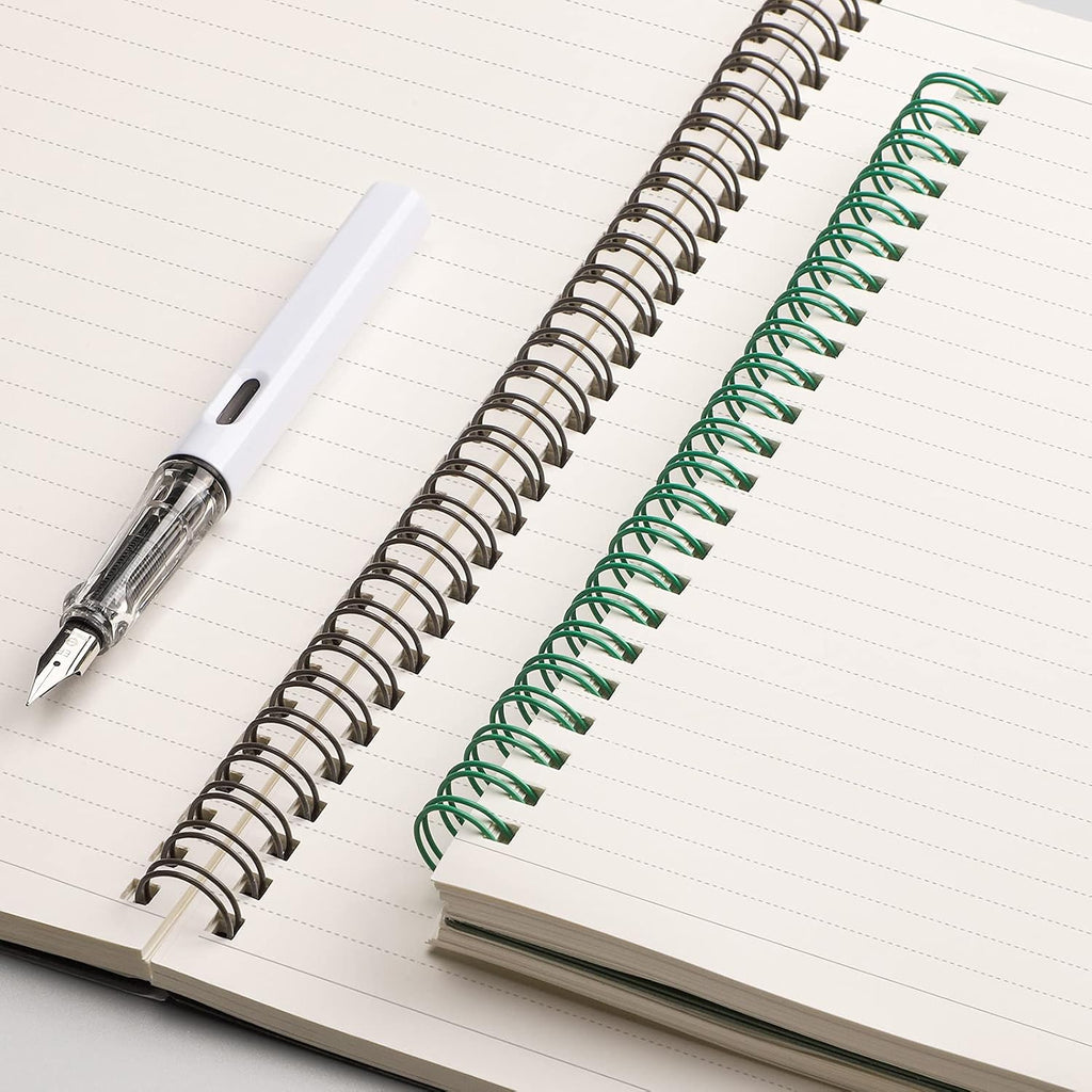 EMSHOI Lined Spiral Journal Notebook, 3 Pack, 480 Pages, B5 (7.4" x 10")