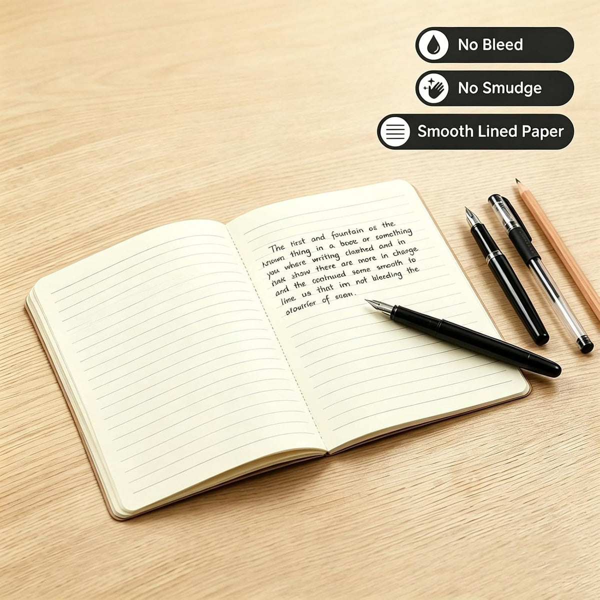 Wotion Lined Notebook 16 Pack, A5 Journals to Write in for Travel, 60 Pages/30 Sheets, 8.3" x 5.5", Thick Paper Notebooks for Students Office Women Men, Travel Journal Diary Planner Set