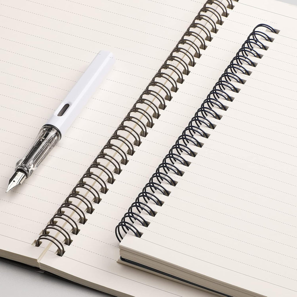 EMSHOI Lined Spiral Journal Notebook, 3 Pack, 480 Pages, B5 (7.4" x 10")