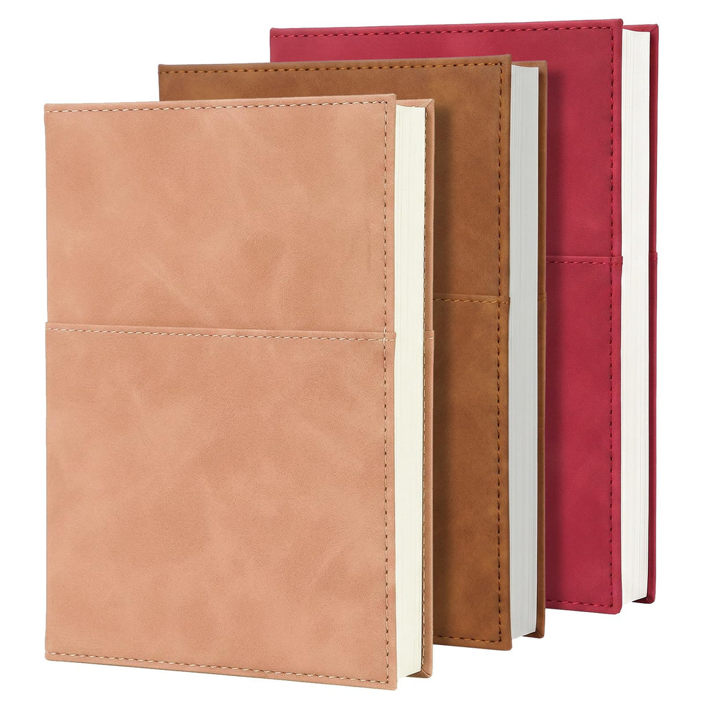 Comix 8 Pack Lined Journal Notebooks for Work, 240 Pages, 5.5"x8.3"