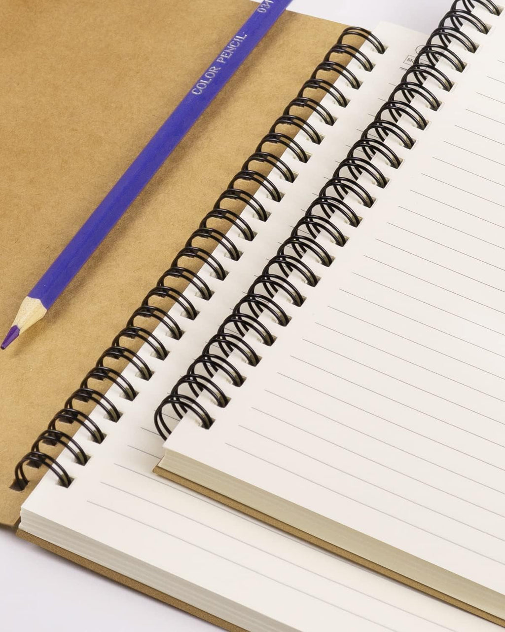 Dynta Spiral Notebooks A5 Lined 5Pcs College Ruled Journals Bulk