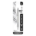 Zebra Pen STEEL F-701 Retractable Ballpoint Pen, Black Ink, 0.8mm, 1-Pack