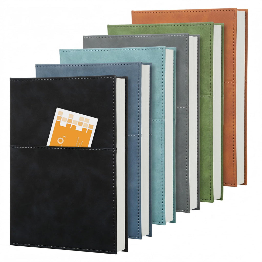 Comix 8 Pack Lined Journal Notebooks for Work, 240 Pages, 5.5"x8.3"