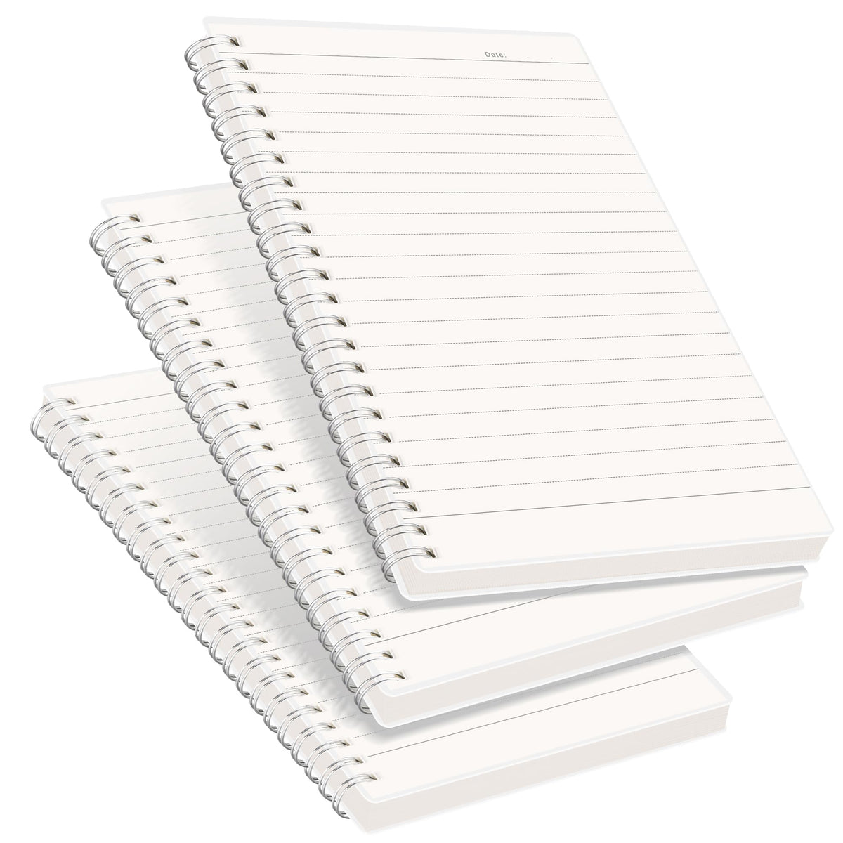 RETTACY Graph Grid Paper Notebook, 160 Pages per Pack, B5 (7.6'' × 10'')