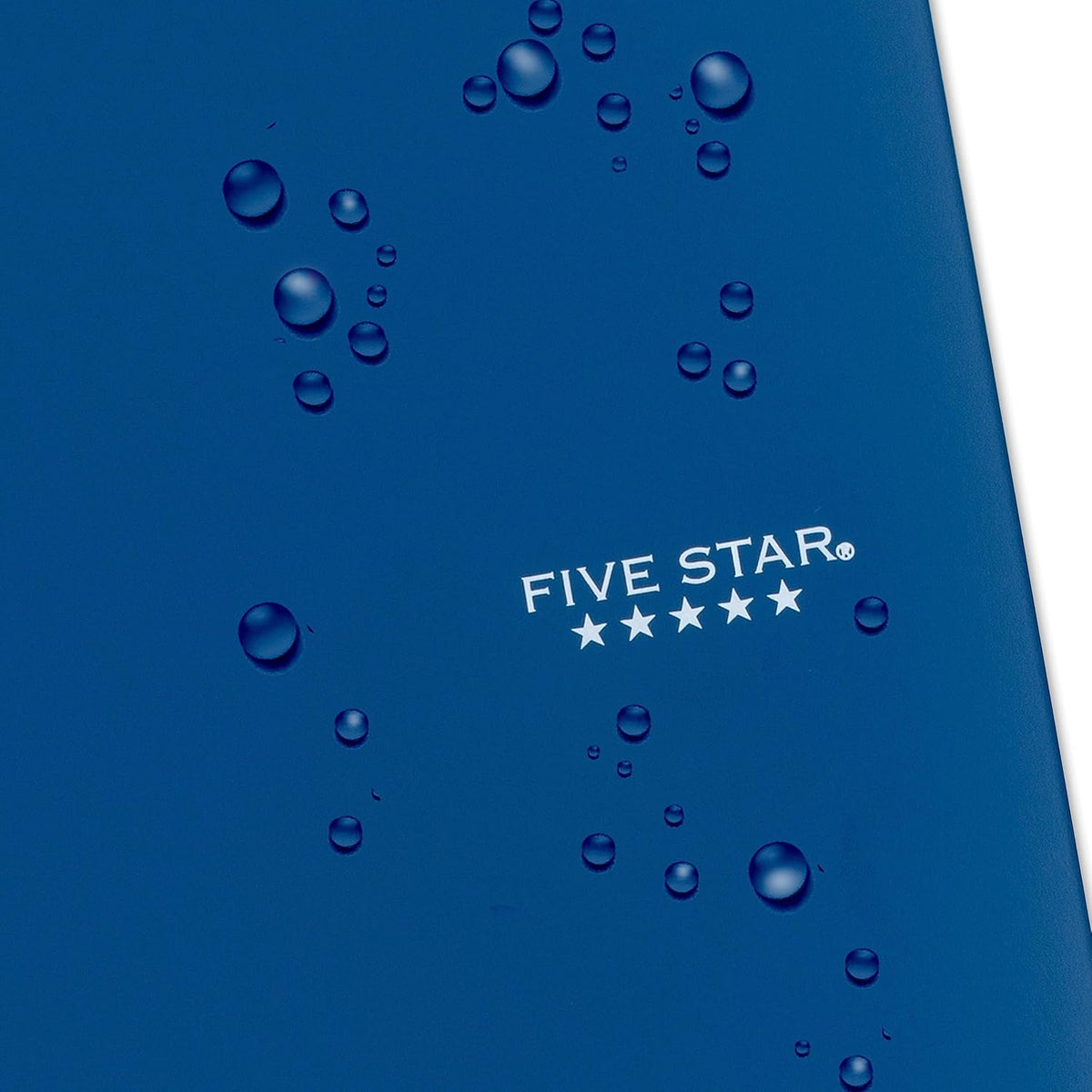 Five Star Spiral Notebook + Study App, 3 Pack, 3 Subject, College Ruled Paper, Fights Ink Bleed, Water Resistant Cover, 8-1/2" x 11", 150 Sheets, Green, Red, Blue (820193)