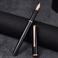 Hongdian 920S Fountain Pen Grass Green Metal Pen, Iridium M Nib Classic Pen with Ink Converter