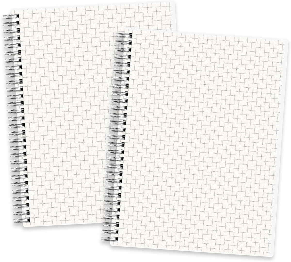 RETTACY Graph Grid Paper Notebook, 160 Pages per Pack, B5 (7.6'' × 10'')