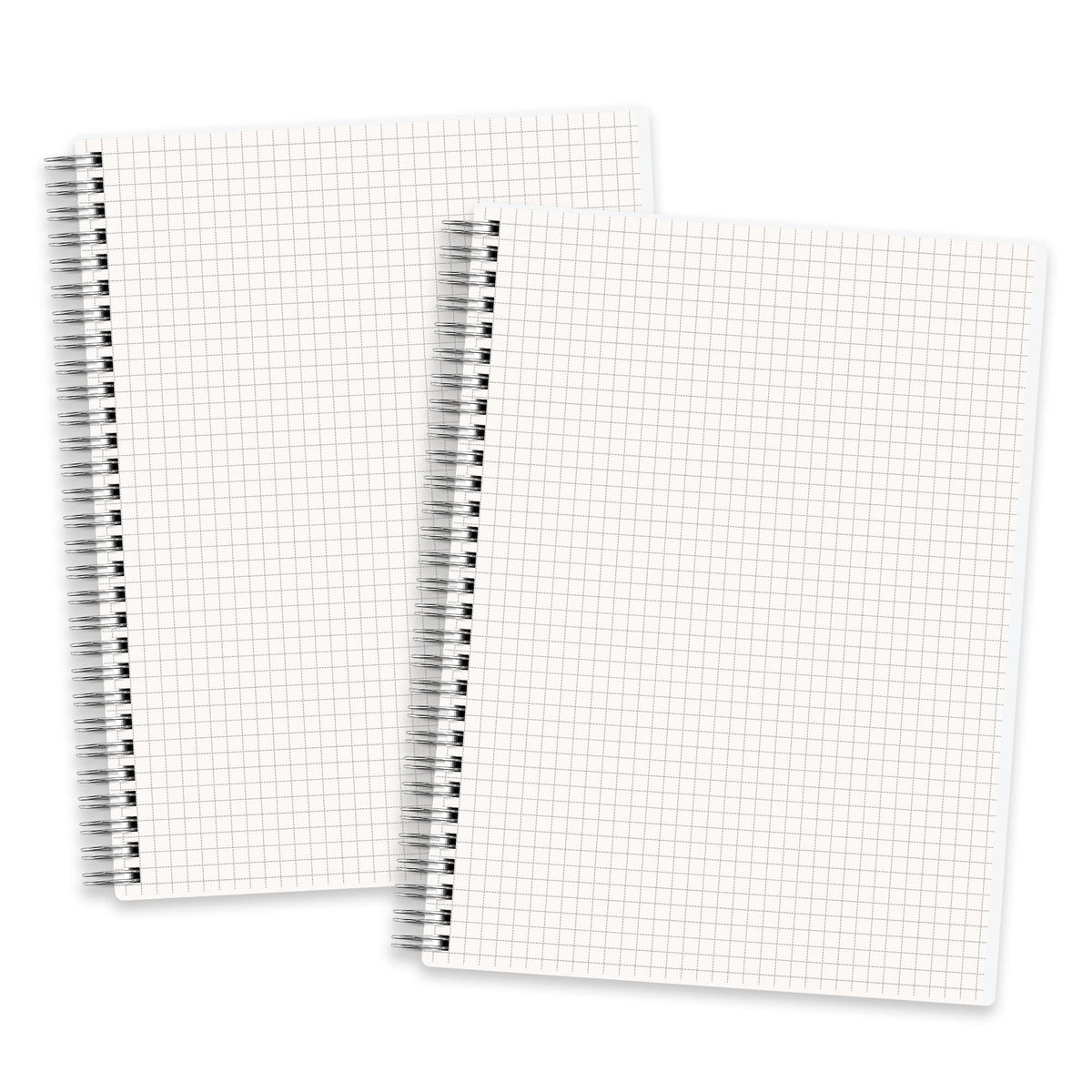 RETTACY Graph Grid Paper Notebook, 160 Pages per Pack, B5 (7.6'' × 10'')