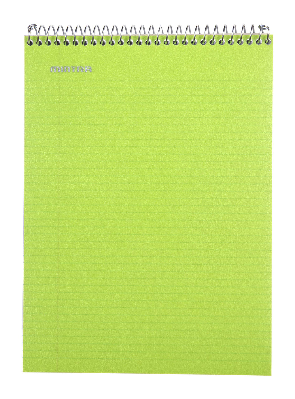 Mintra Office TOP BOUND Durable Spiral Notebooks (Lavender, Salmon, Sage Green, College Ruled 3pk)