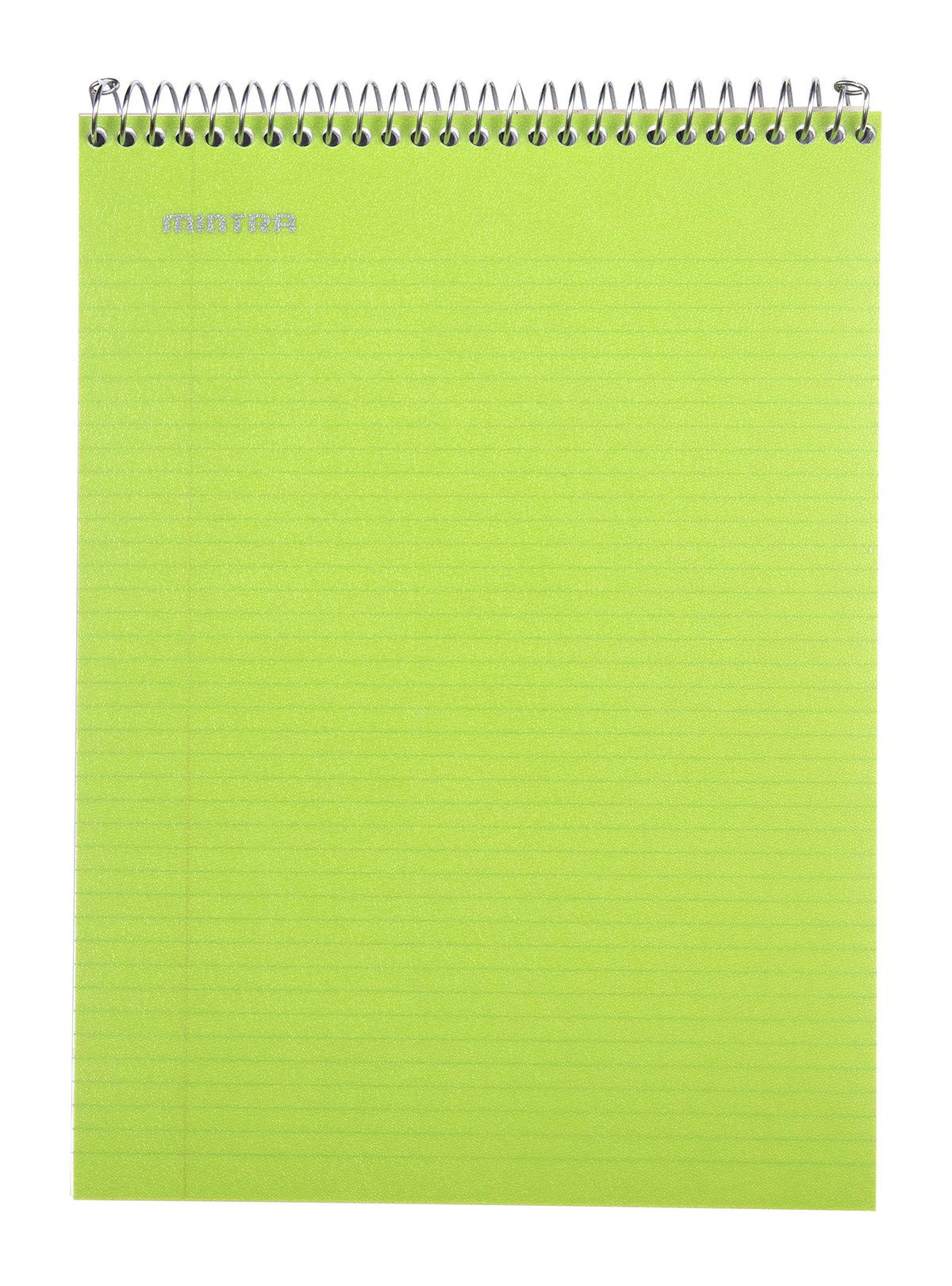 Mintra Office TOP BOUND Durable Spiral Notebooks (Lavender, Salmon, Sage Green, College Ruled 3pk)